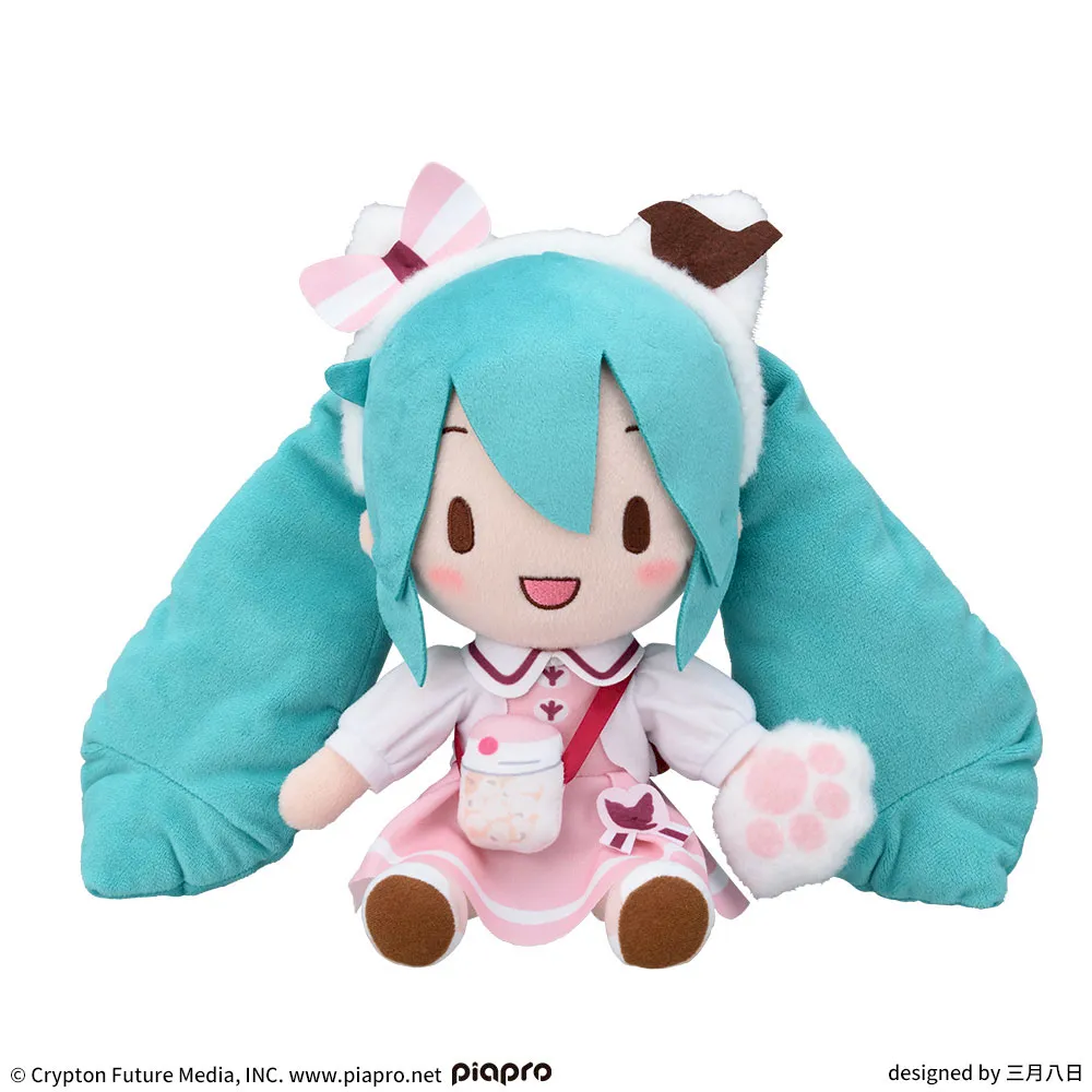 初音ミクシリーズ ふわぷち Mぬいぐるみ“初音ミク” お出かけシリーズ