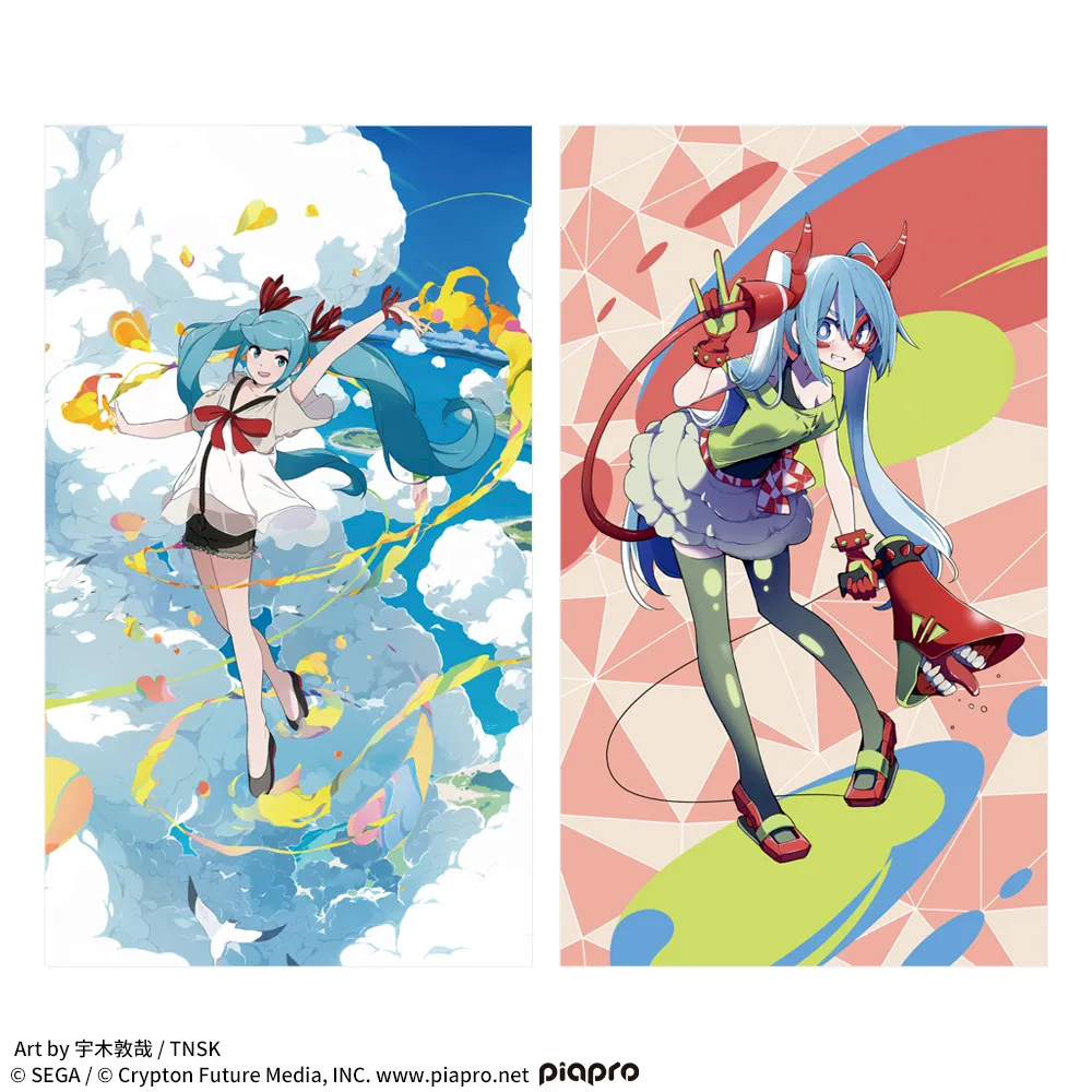 初音ミクシリーズ プレミアムマルチクロス“シャイニー&DE:MONSTAR