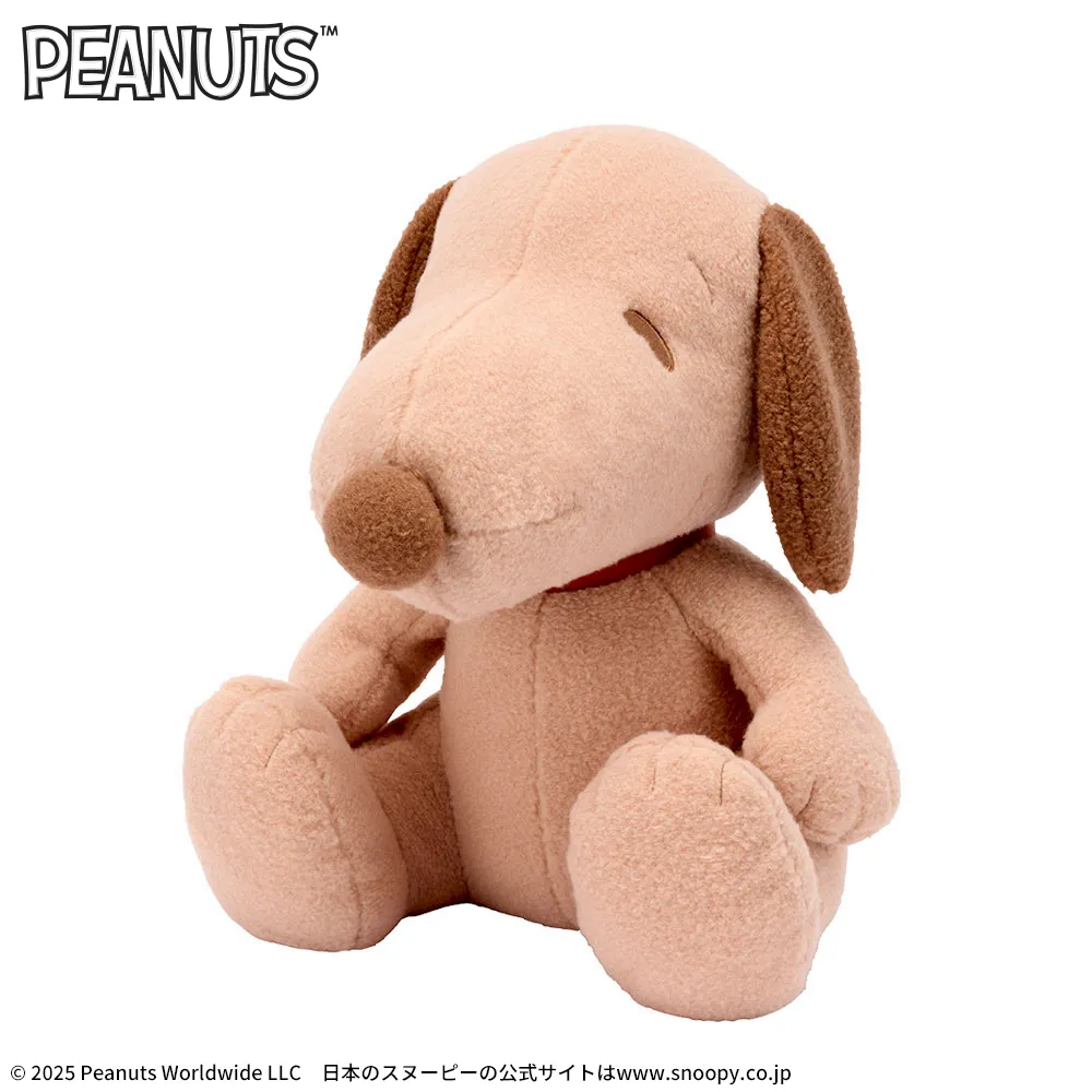 SNOOPY™ スーパーラージぬいぐるみ もこふわ ブラウンVer.｜プライズ
