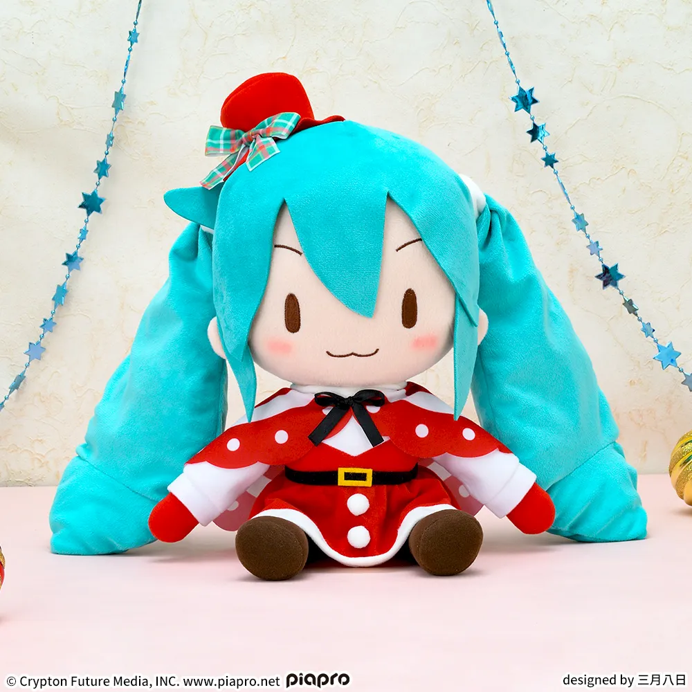 初音ミクシリーズ ふわぷち LLぬいぐるみ“初音ミク-クリスマス