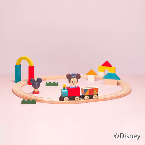 KIDEA（キディア）｜ディズニーキャラクターの木製積木（つみき