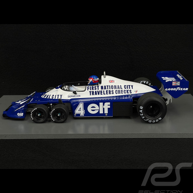 Patrick Depailler Tyrrell P34 n° 4 2nd GP Canada 1977 F1 1/18
