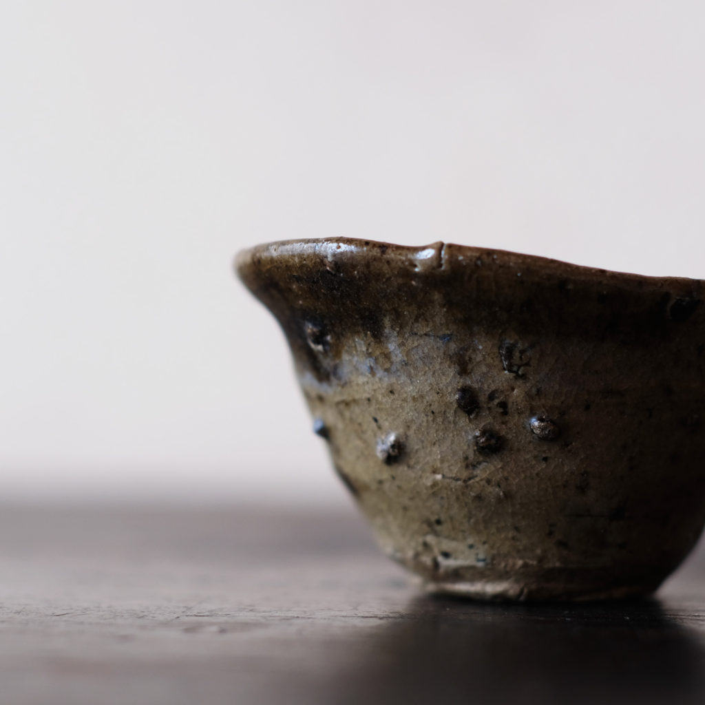 古唐津 絵唐津 皮鯨 盃 | 骨董と詩学 Antique & Poetics | 蛇韻律
