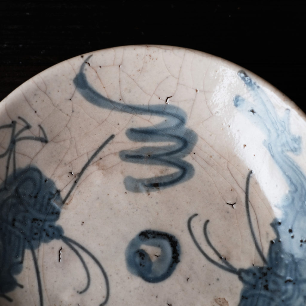 明朝 漳州窯 青花皿 五客組 | 骨董と詩学 Antique & Poetics | 蛇韻律