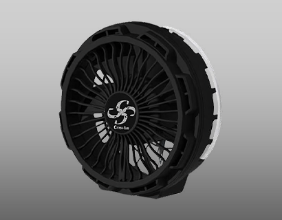 Cross-fan Ex40 スターターキット (電動ファン付き作業服に装着する