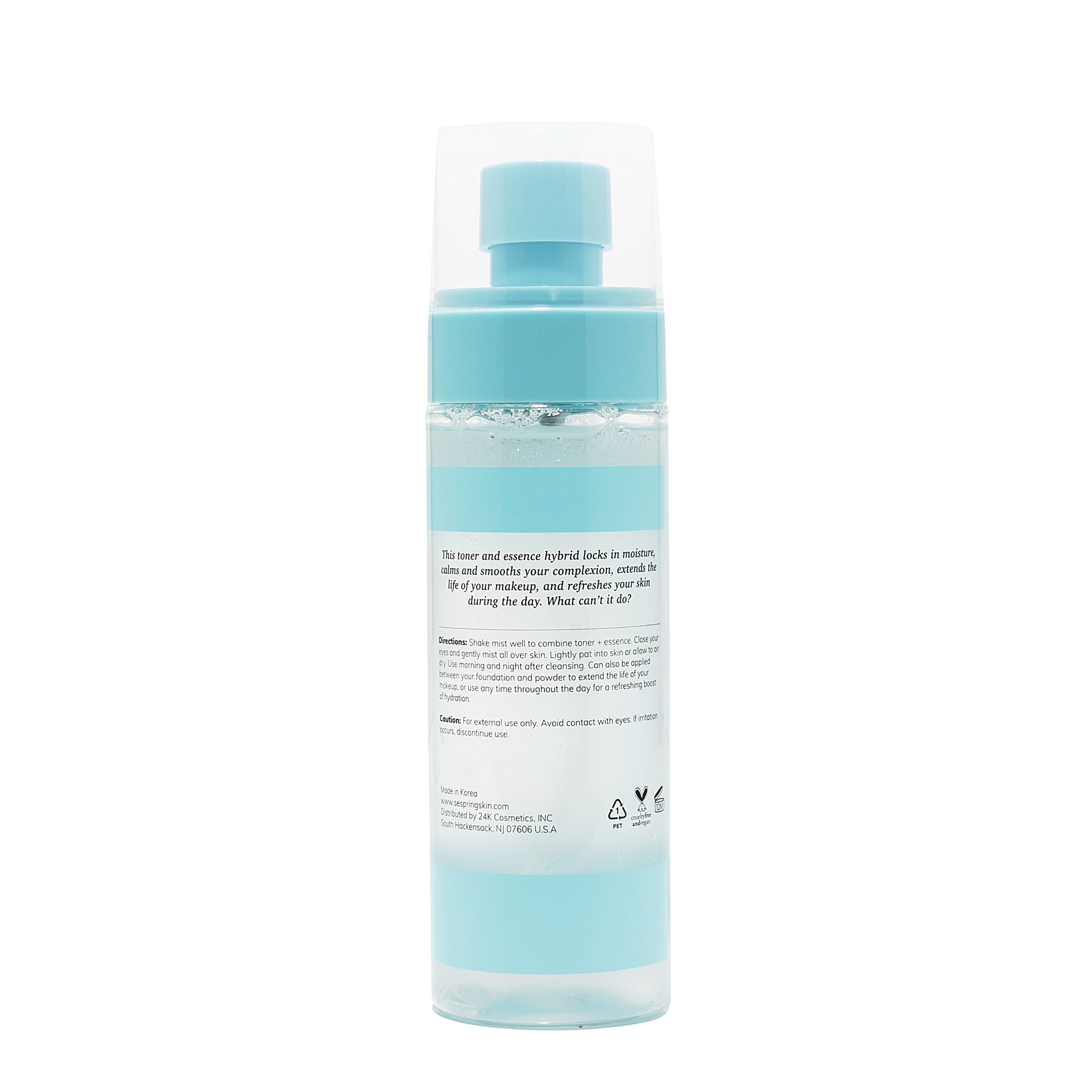 Hydrating Face Mist Toner | 2-in-1 Moisture Lock Mist | SeSpring
