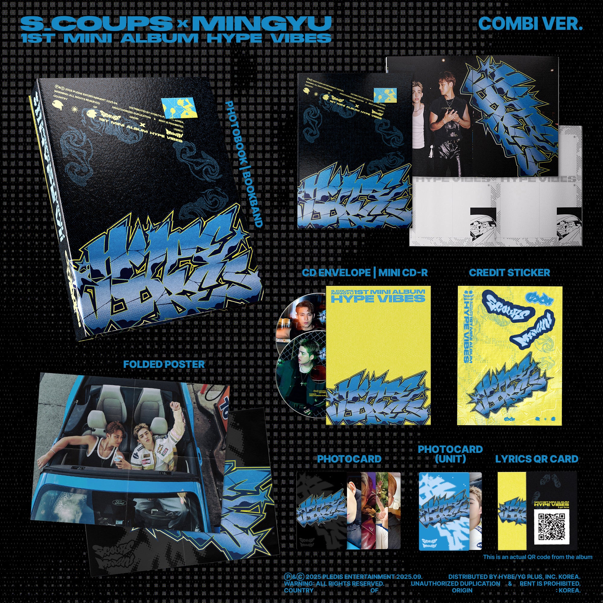 CxM 1st Mini Album 'HYPE VIBES' - SEVENTEEN 세븐틴 Official Store