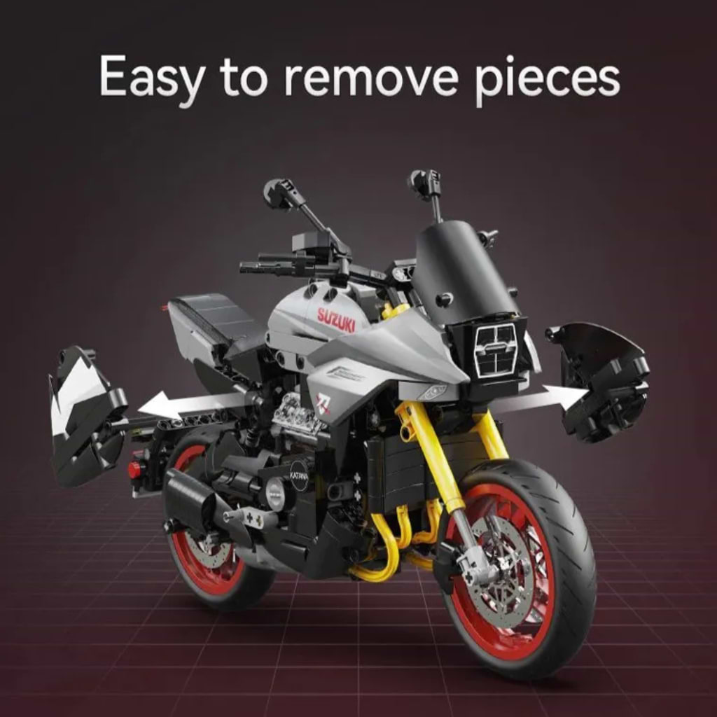 CaDA ブロック 1/6サイズ SUZUKI KATANA スズキ カタナ 2022 (1104