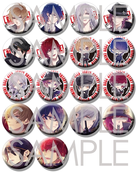クリミナーレ！ 缶バッジ2014 vol.1 | 乙女向け通販サイト「SKiT Dolce」