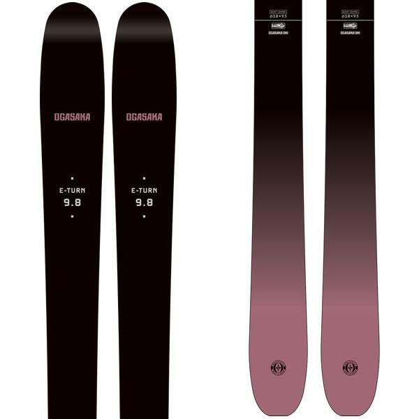 オガサカ スキー ET-9.8 (25-26 2026) + 26 サロモン STRIVE 14