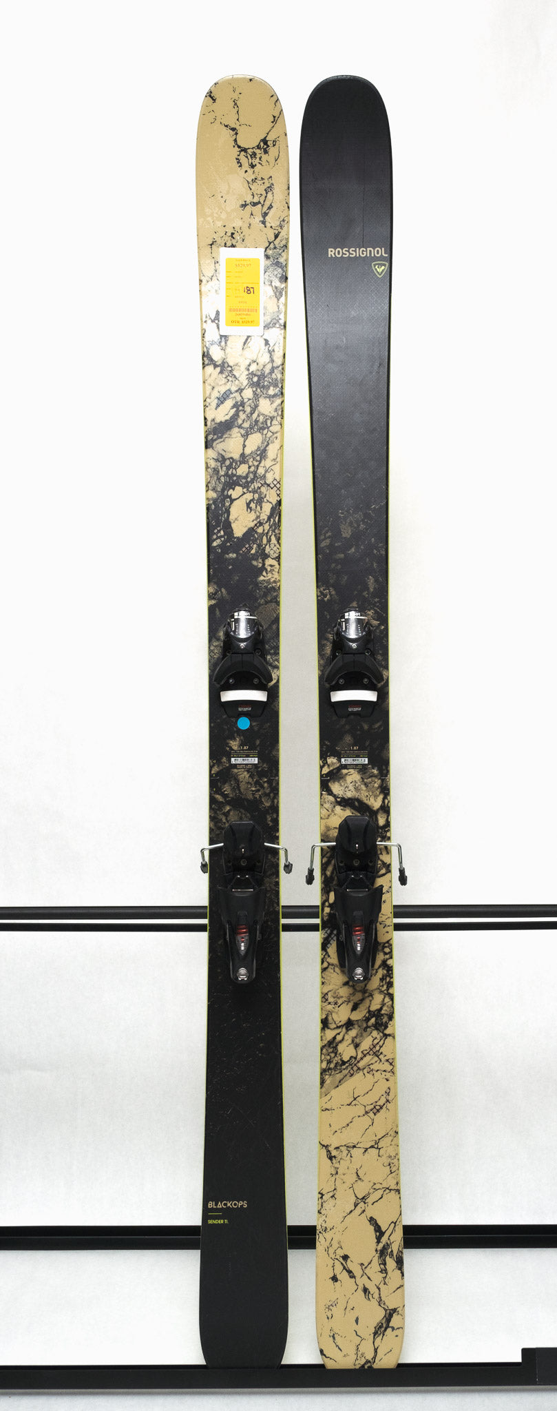 USED - Rossignol Black Ops Sender Ti with SPX 12 Bindings – Ski Pro AZ