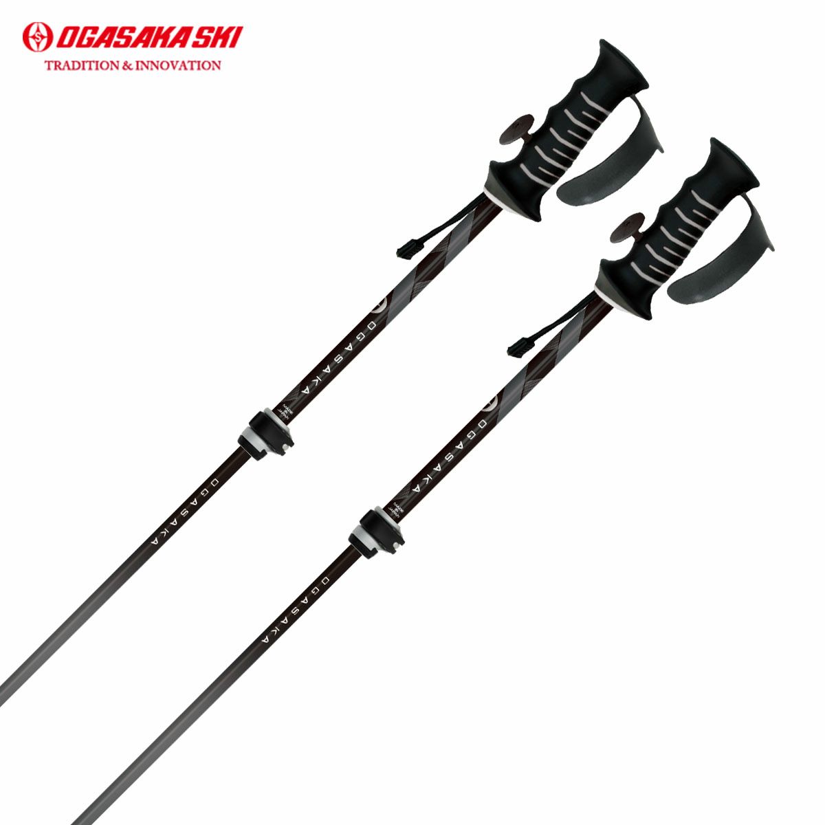 OGASAKA オガサカ スキー ポール ストック メンズ レディース ＜2025