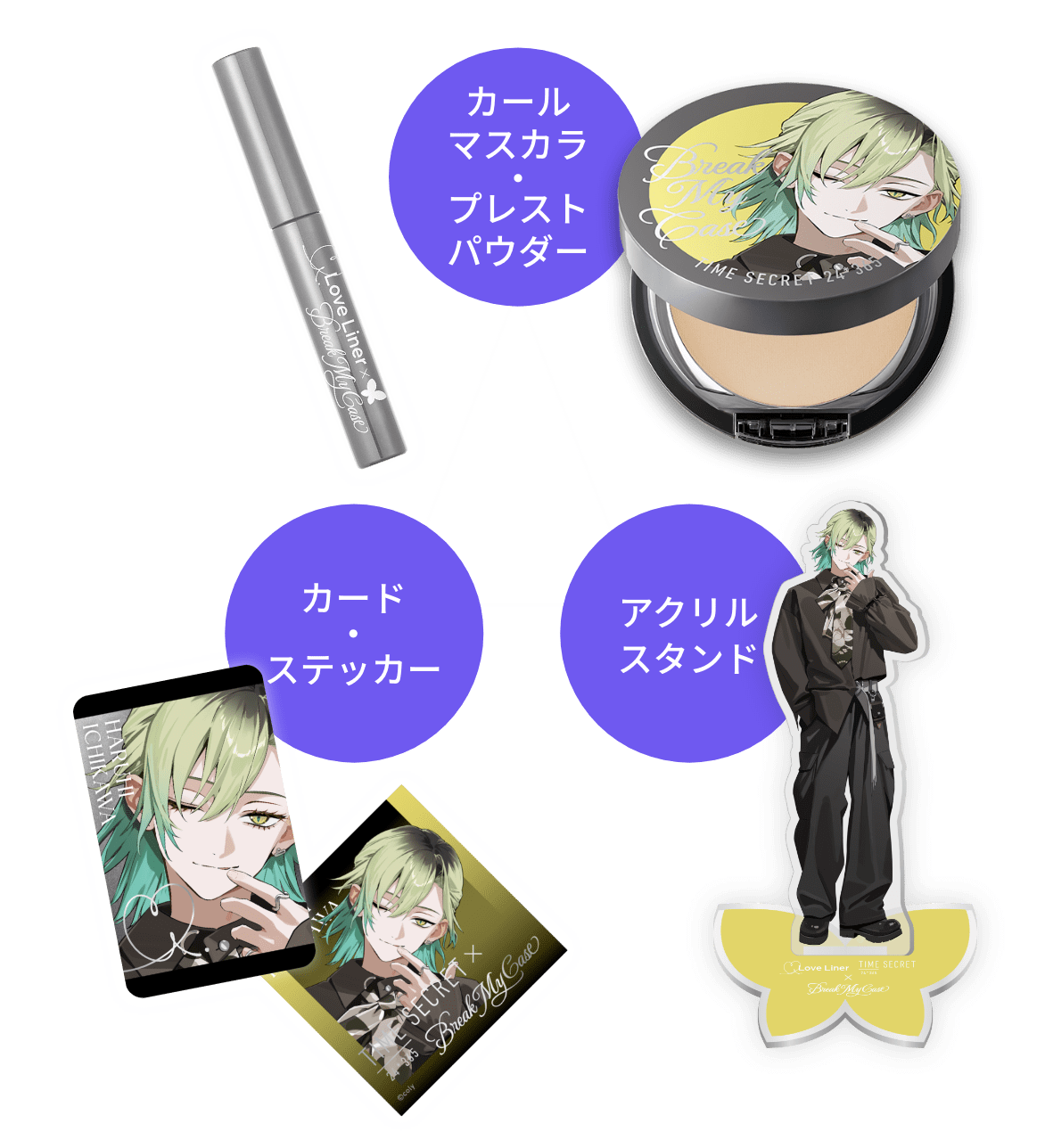 ブレイクマイケース』×ラブ・ライナー＆タイムシークレット｜限定