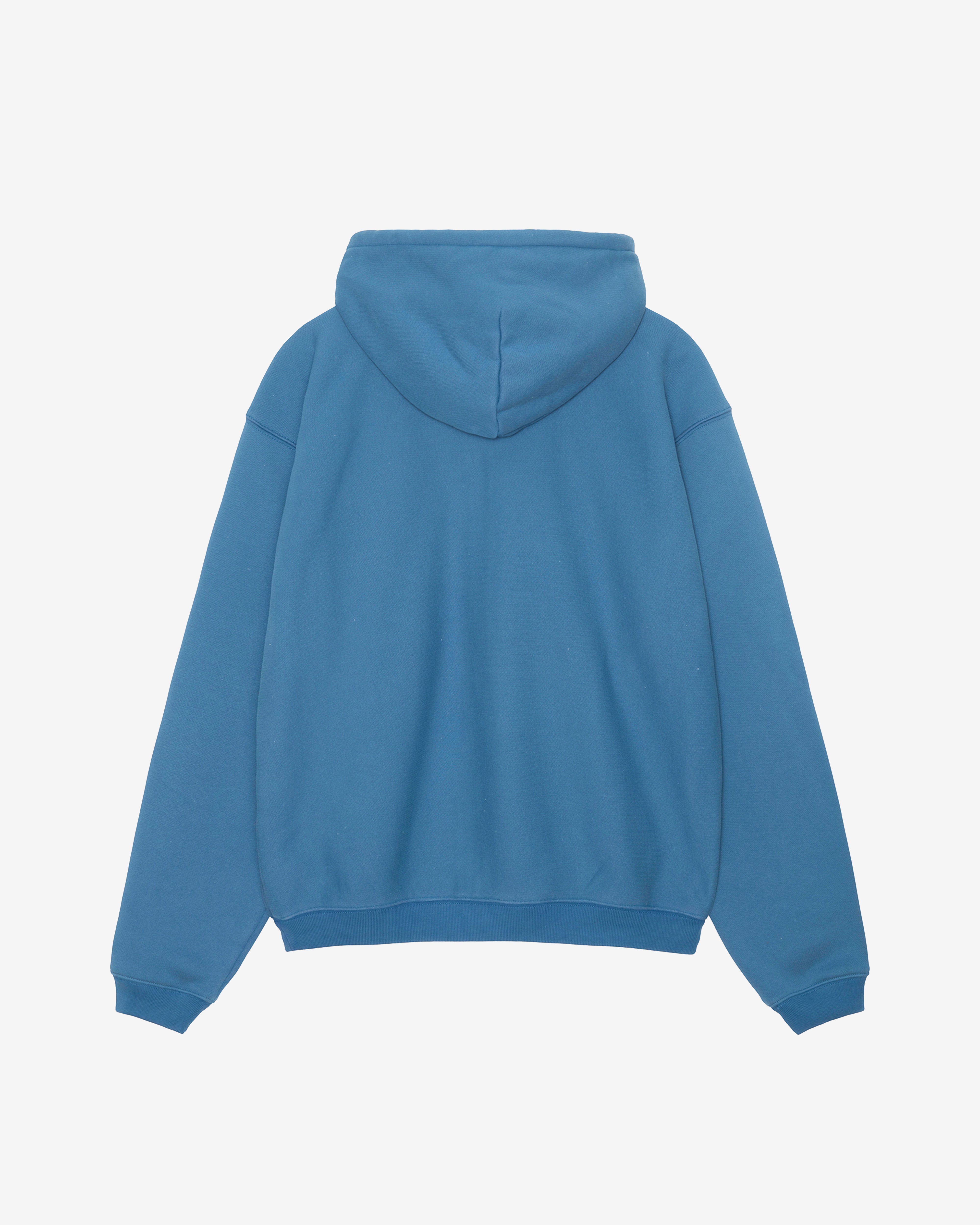 Stüssy: Men's Stussy Sport Zip Hoodie (Blue) | DSMNY E-SHOP