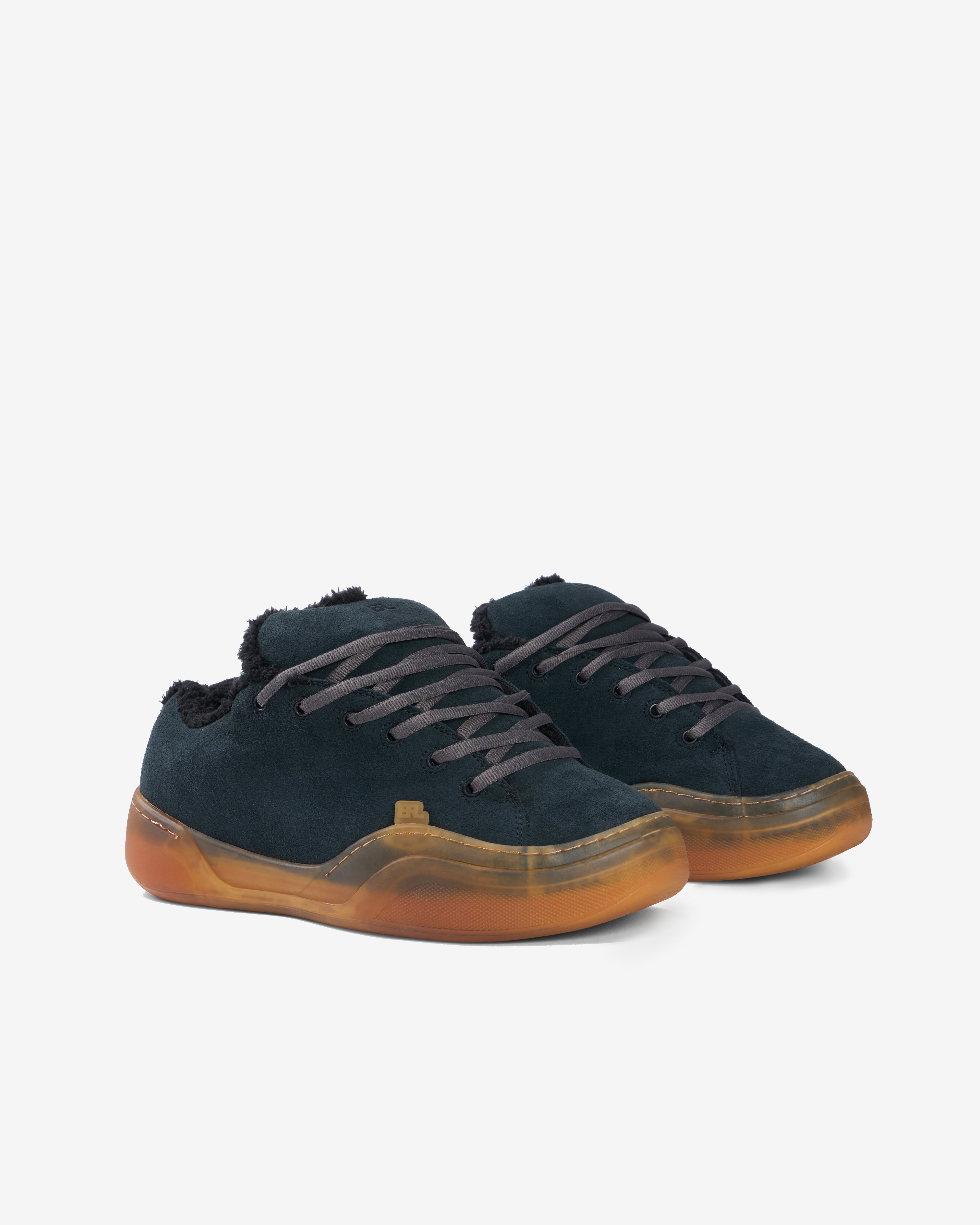 ERL: Men's Vamp Skate Sneakers (Black) | DSMNY E-SHOP