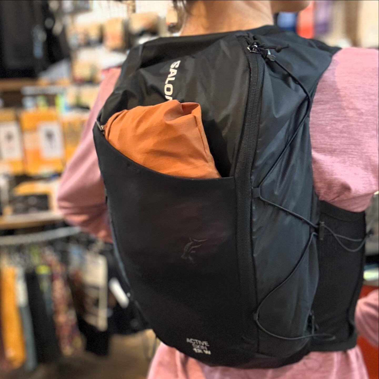 SALOMON/サロモン ACTIVE SKIN 12 Women's SET/アクティブ スキン12