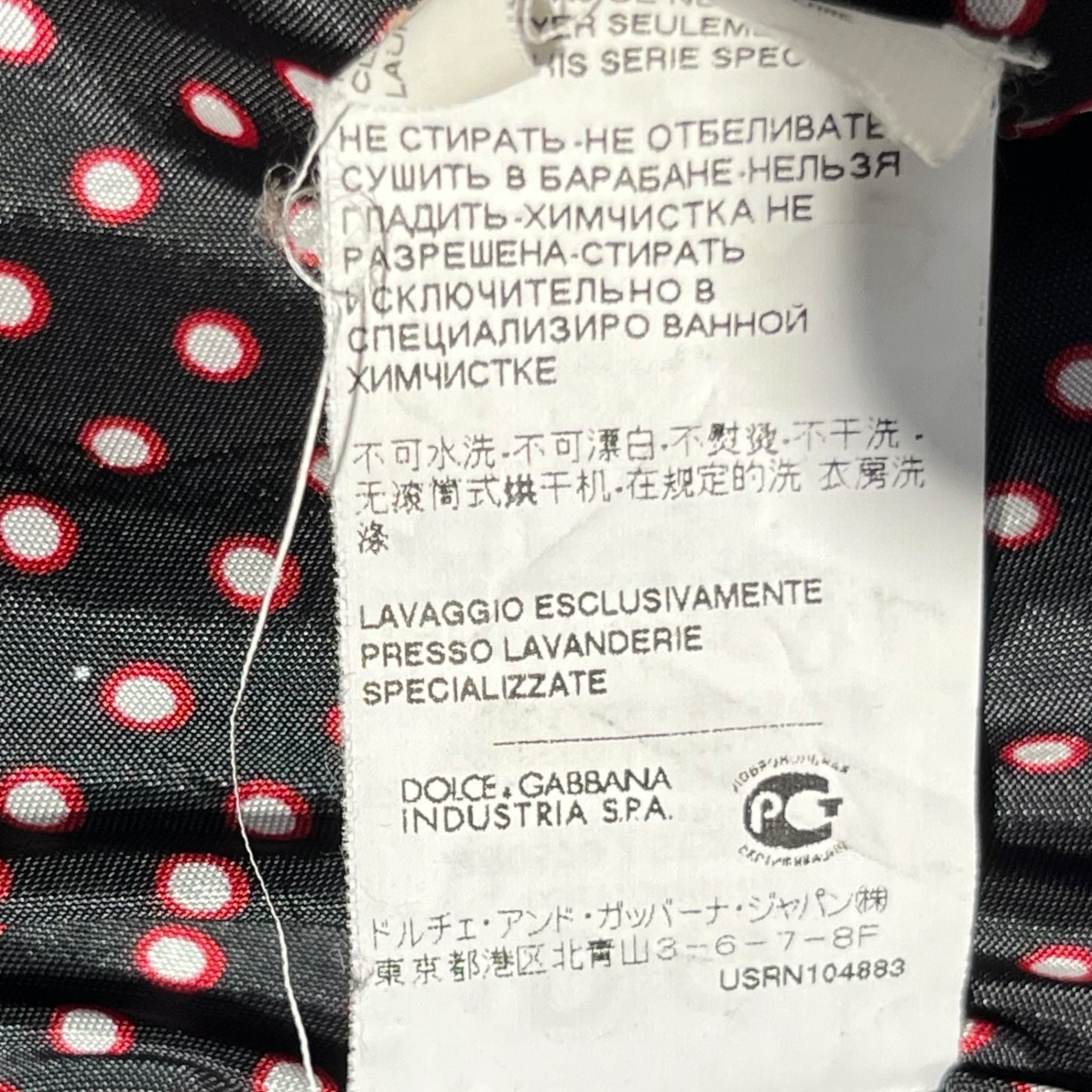 D&G(ディー&ジー ドルガバ ドルチェ&ガッバーナ) Zip up lamb leather