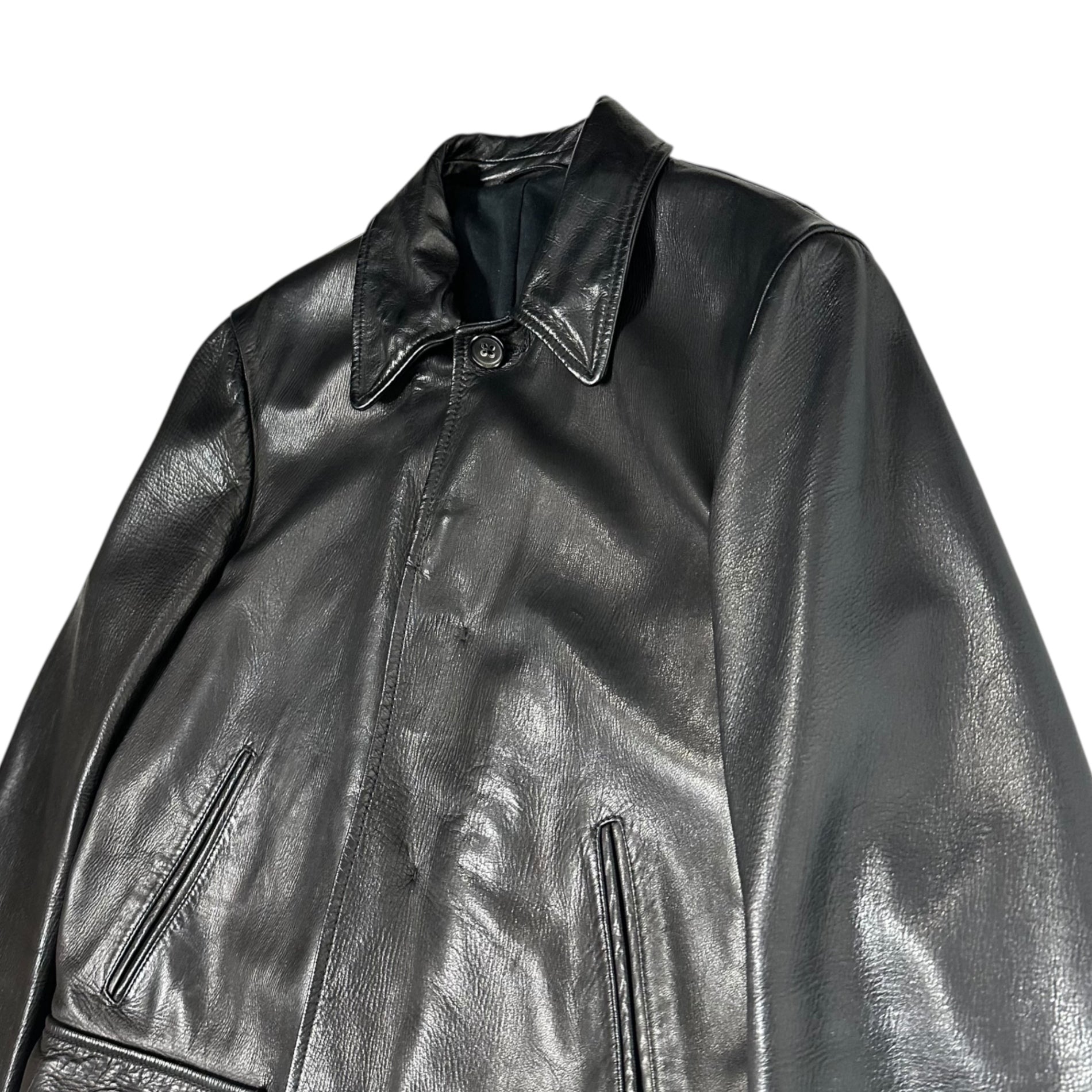 JIL SANDER(ジルサンダー) 00's Archive Lamb Leather Jacket 本人期