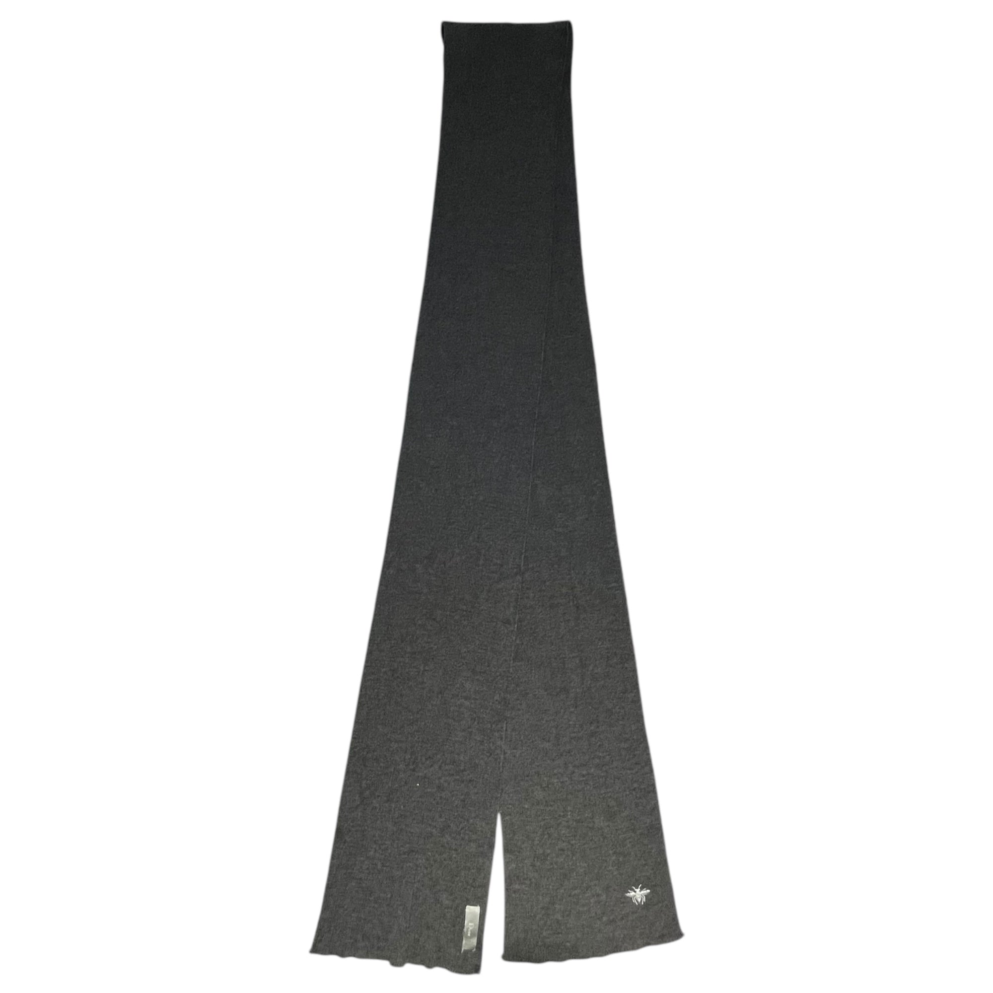 Dior HOMME(ディオールオム) Super Long Bee Logo Embroidery Scarf