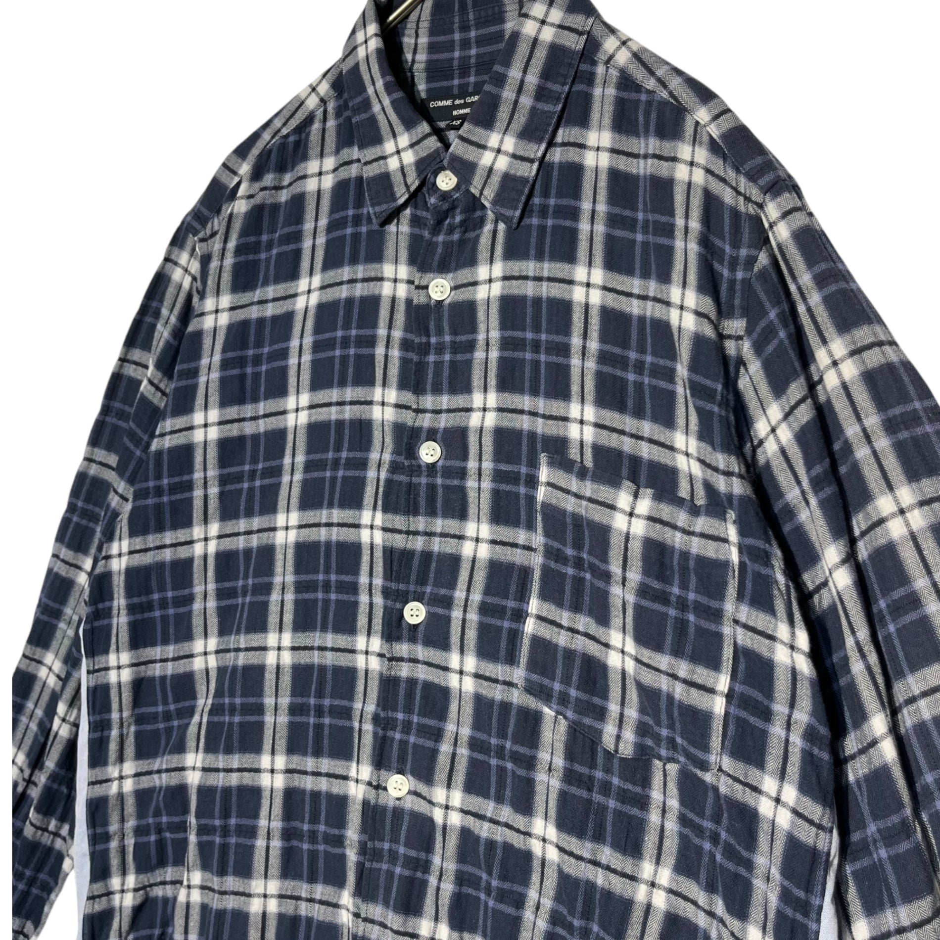 COMME des GARCONS HOMME(コムデギャルソンオム) 10SS Check switching