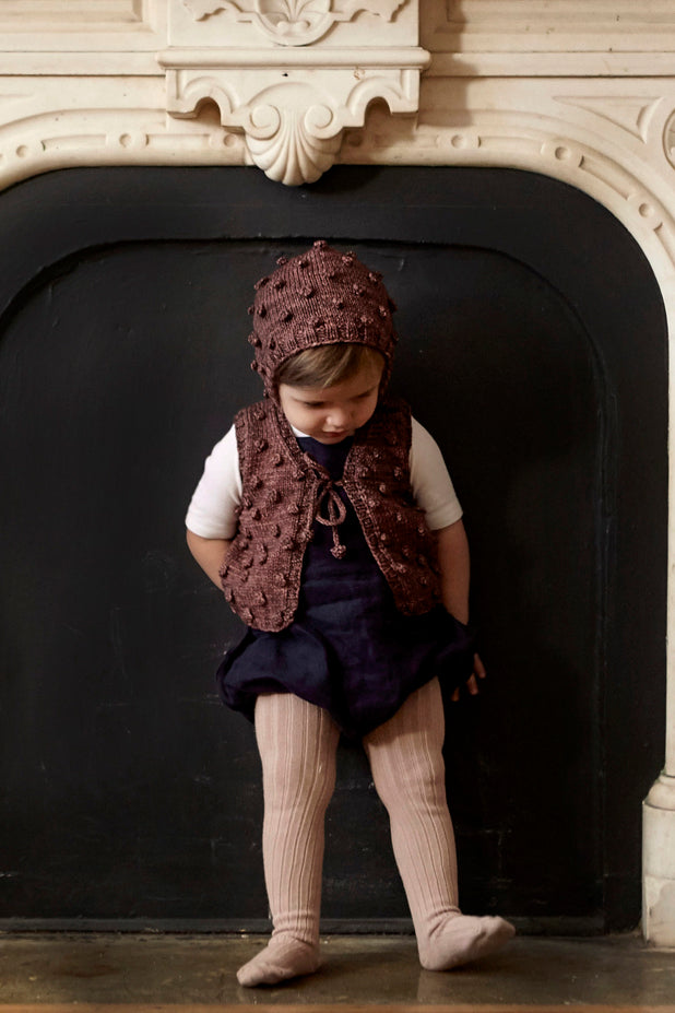 Baby Garter Hat – Misha & Puff