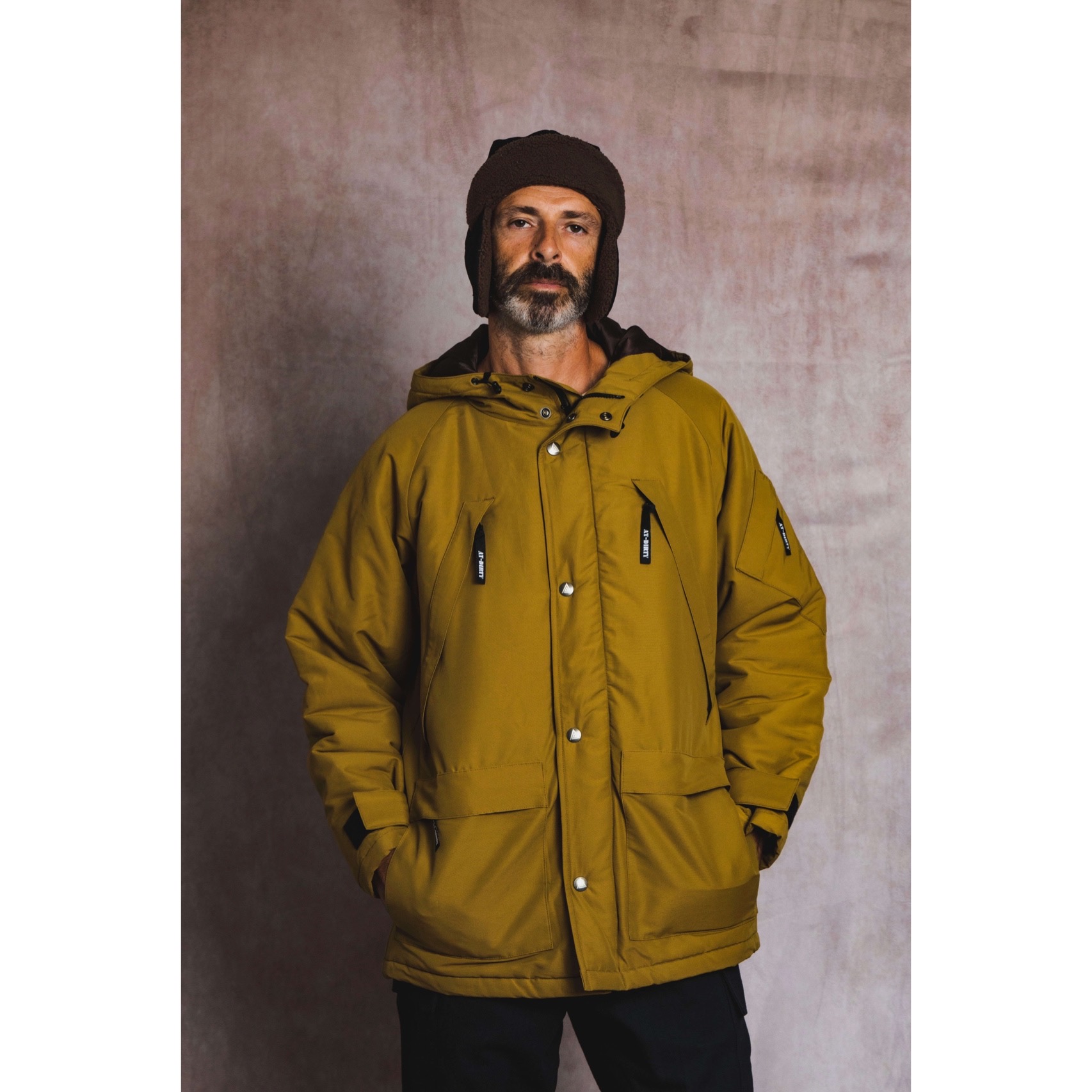 New name！ / AT-DIRTY/ATD HEAVY MOUNTAIN PARKA (MUSTARD)