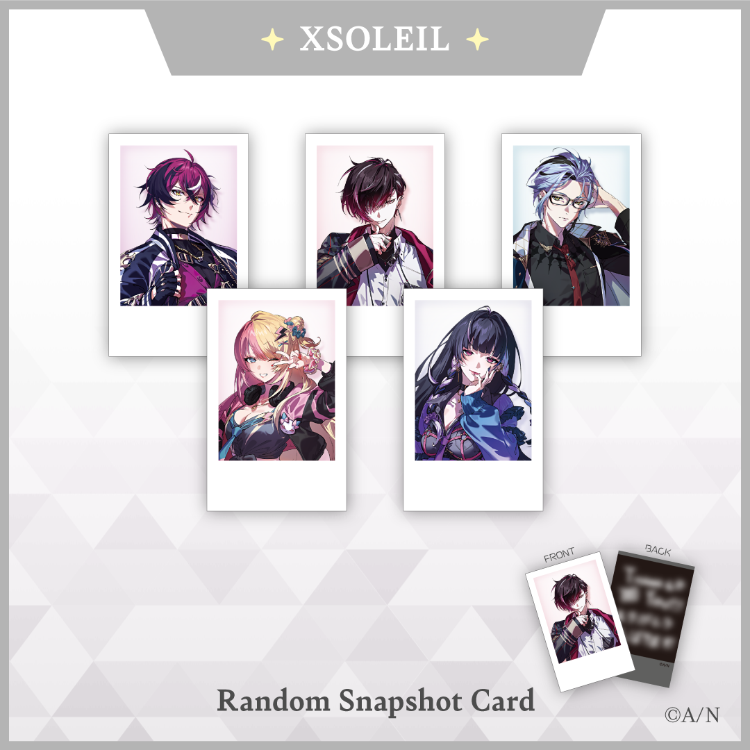 XSOLEIL】ランダムチェキ風カード｜にじさんじオフィシャルストア
