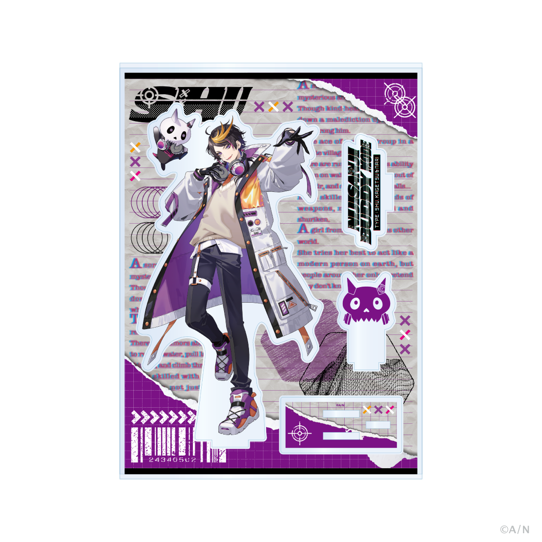 NIJISANJI Buddy Mode Type：Shu, Kagetsu & Nari】アクリルスタンド