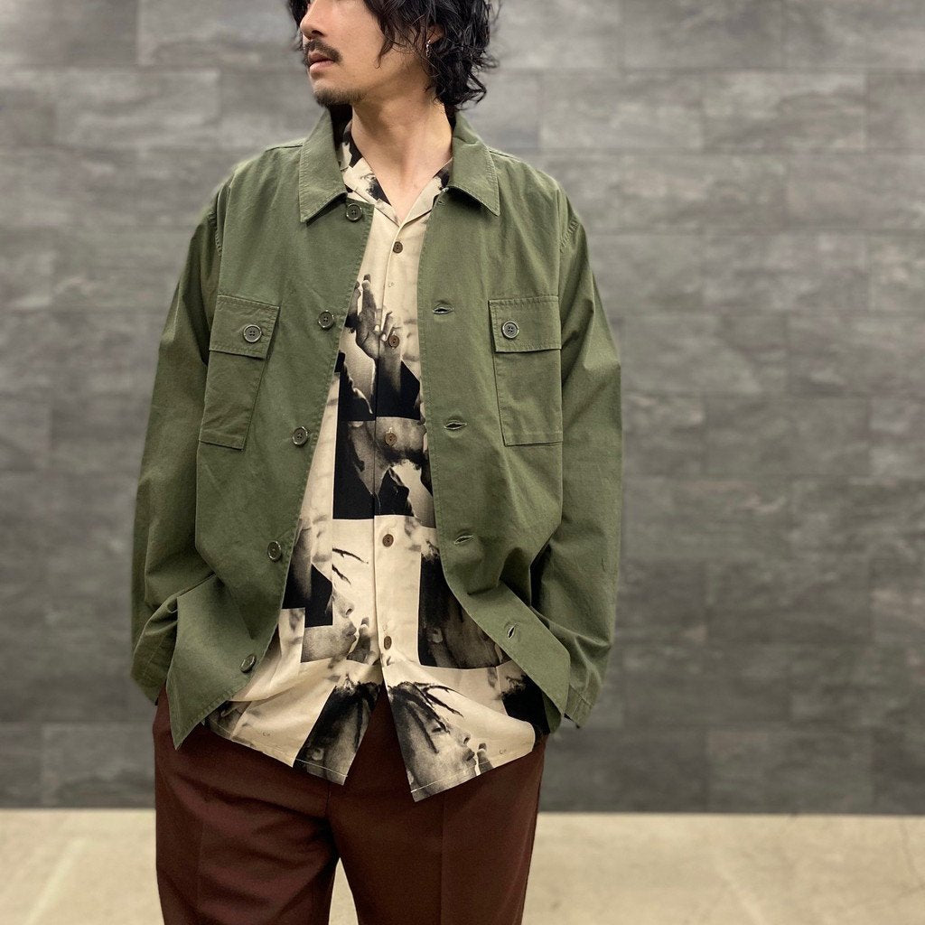 WACKO MARIA | ワコマリア ARMY SHIRT TYPE 3 #KHAKI [21SS-WMO-ML23