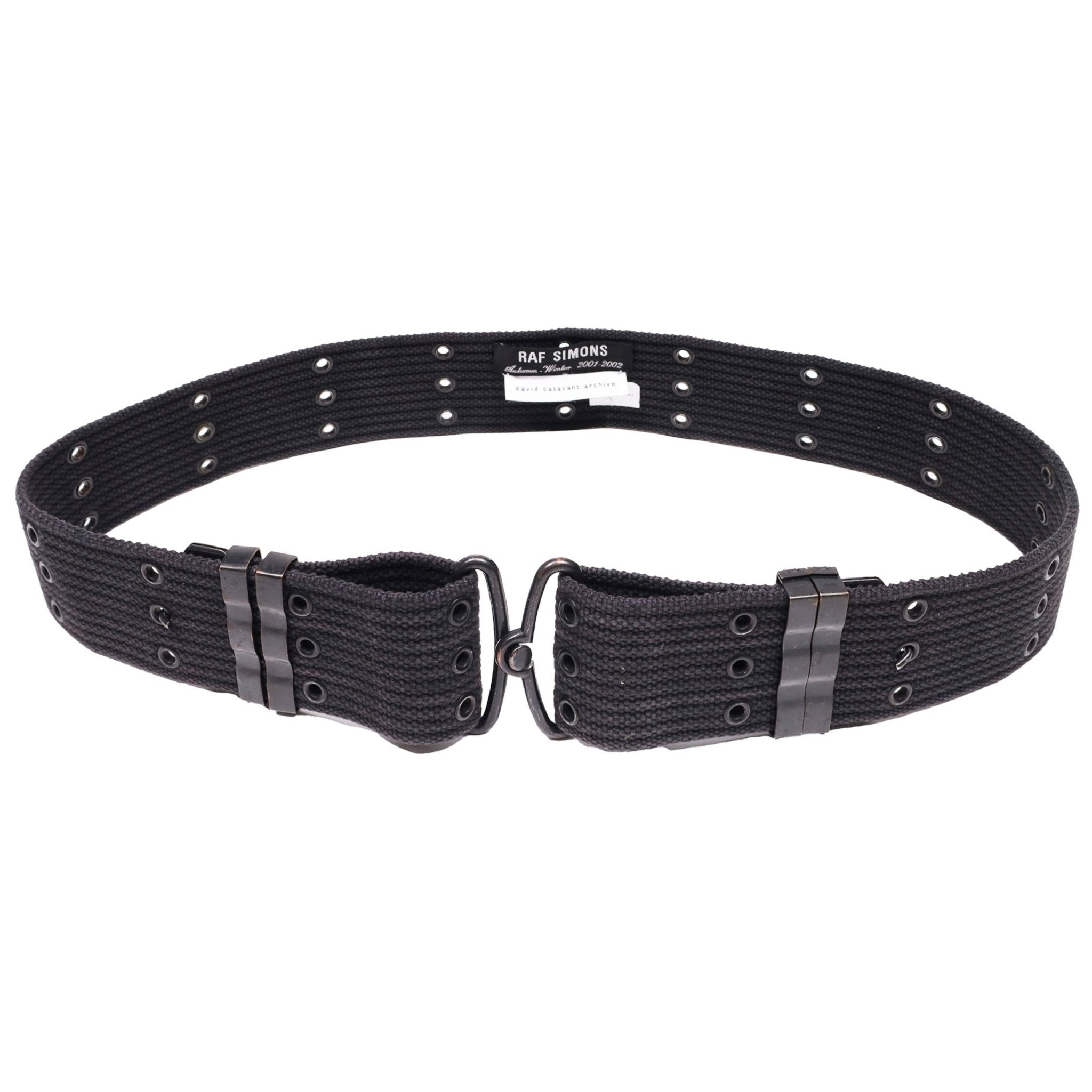 Raf Simons Autumn / Winter 2001 “Riot! Riot! Riot!” Belt – david