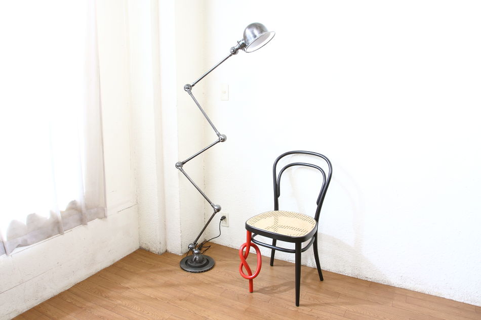 ヴィンテージ ジェルデJIELDE 5アーム Super Black Polish フロア