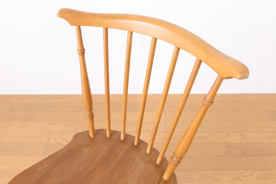 アーコール ERCOL No714 ファンバックFan-Backチェア/ブルーラベル 4脚