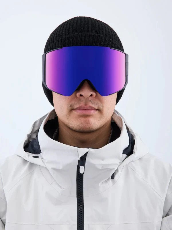 23/24モデル Sync Low Bridge Fit Goggles+Bonus Lens #Black/Perceive