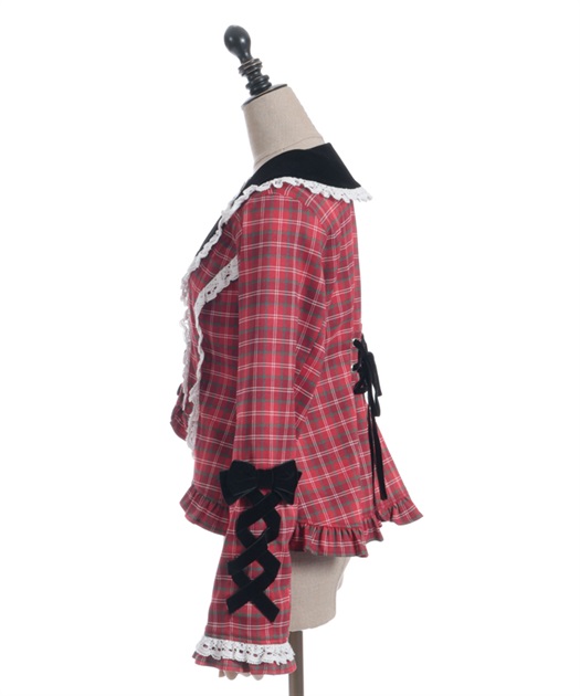 タータンチェックジャケット | Chalmiere | axes femme onlineshop