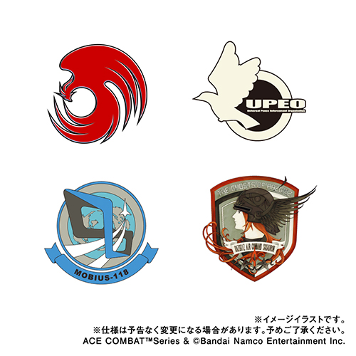 ACE COMBAT/S THE SYMPHONY 30TH ANNIVERSARY 公式着脱式刺繍ワッペン