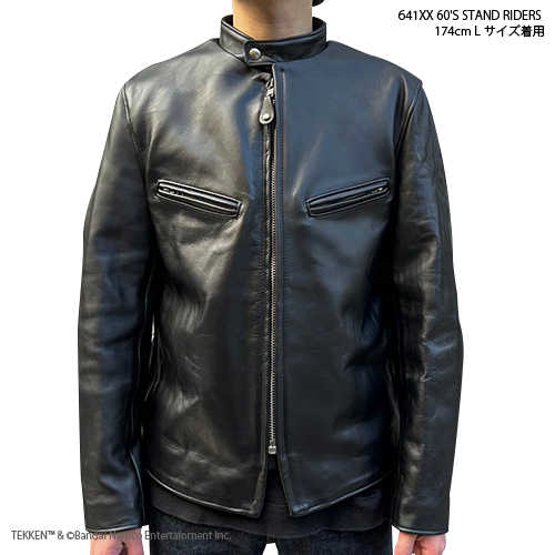 TEKKEN×Schott コラボレザージャケット ダブル Lサイズ