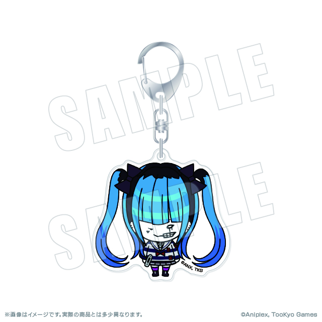 HUNDRED LINE -最終防衛学園- 公式デフォルメ アクリルキーホルダー 04