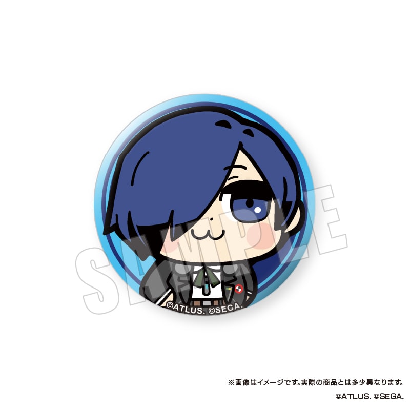 ペルソナ3 リロード 主人公×ぶくぶ カンバッジ: グッズ・その他雑貨