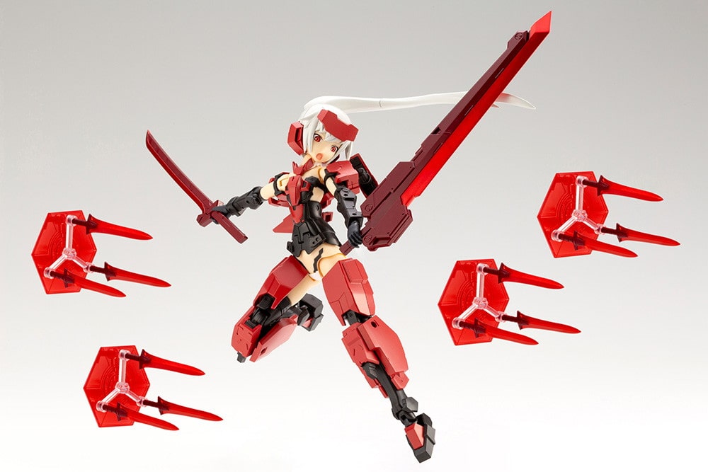 フレームアームズ・ガール＆ウェポンセット〈迅雷Ver.〉: プラモデル