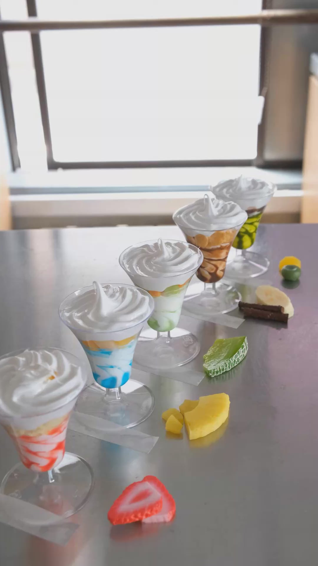 自分で作る食品サンプル製作キット｜さんぷるん チョコレートパフェ