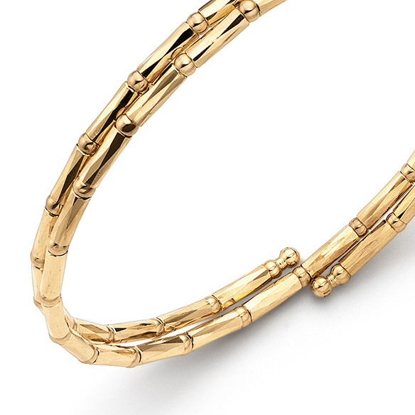 K18イエローゴールド バングル | 高品質 金・プラチナ