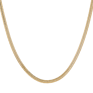 K18イエローゴールド キヘイネックレス （12面カットトリプル） 30g