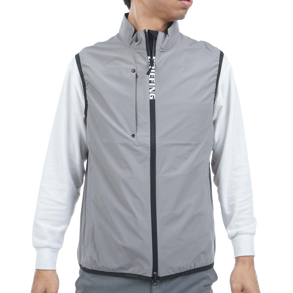 ストレッチ ポケッタブルウインド ベスト(ベスト)|BRIEFING