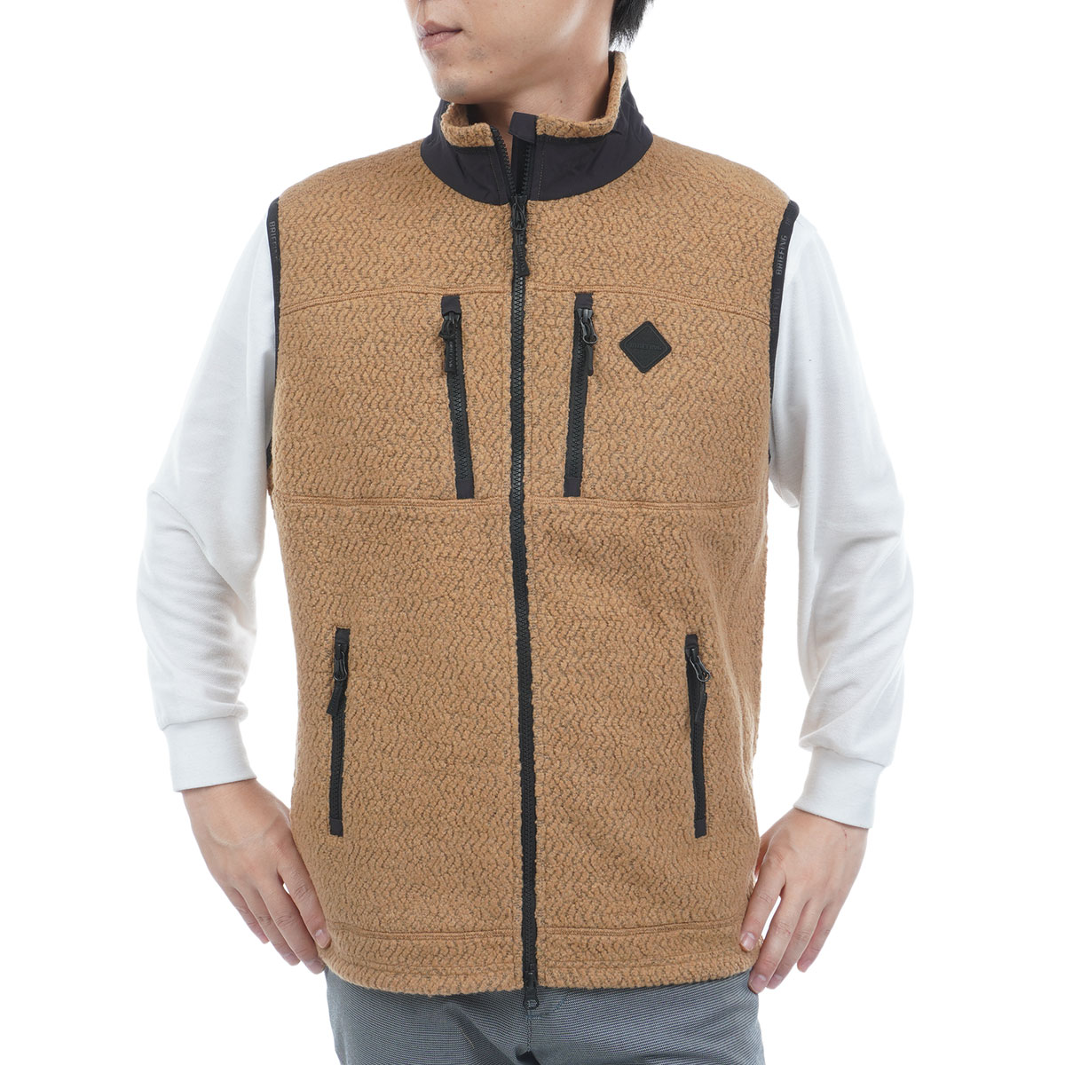 ウール ボア ベスト(ベスト)|BRIEFING(ブリーフィング) BRG253M46の