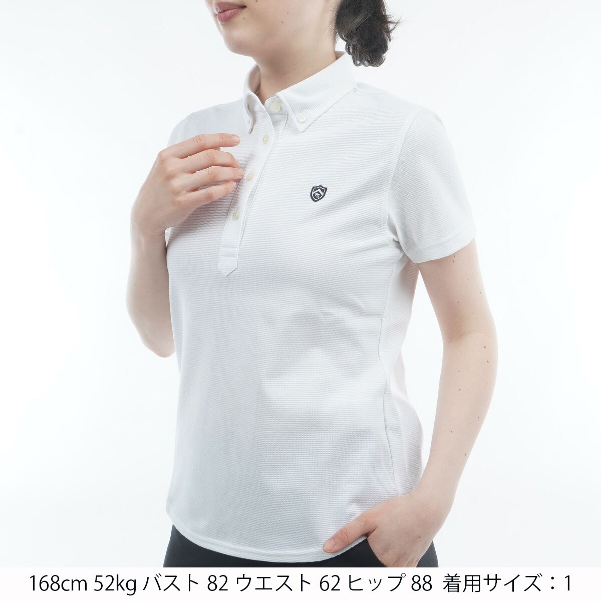 鹿の子 半袖ポロシャツ レディス(半袖シャツ・ポロシャツ)|PEARLY