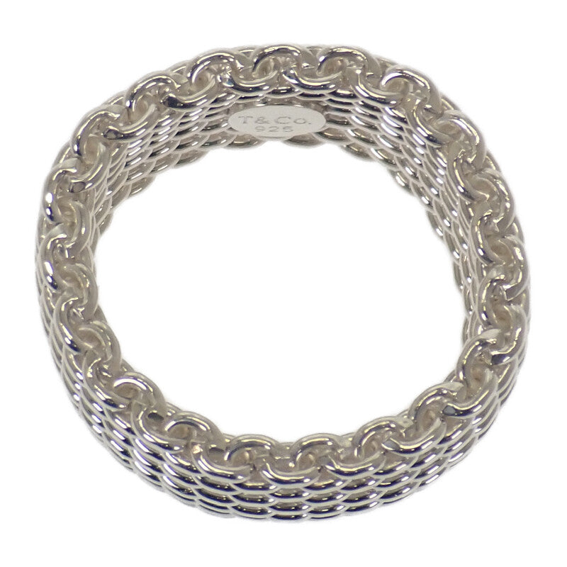 ティファニー TIFFANY&Co. サマセット メッシュ 17号 リング シルバー