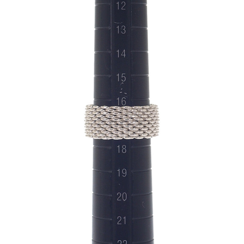 ティファニー TIFFANY&Co. サマセット メッシュ 17号 リング シルバー