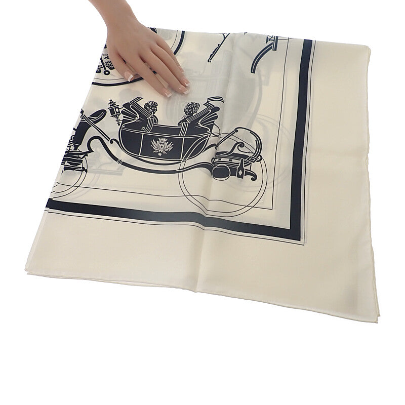 エルメス HERMES カレ90 Ex-Libris エクスリブリス スカーフ シルク