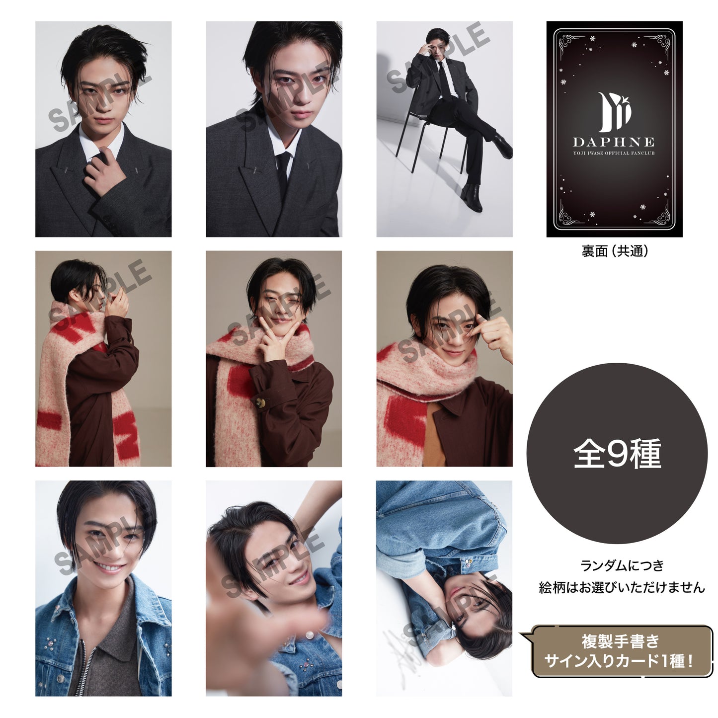 岩瀬洋志/会員限定＞1st fan meeting トレーディングカード（全9種／各