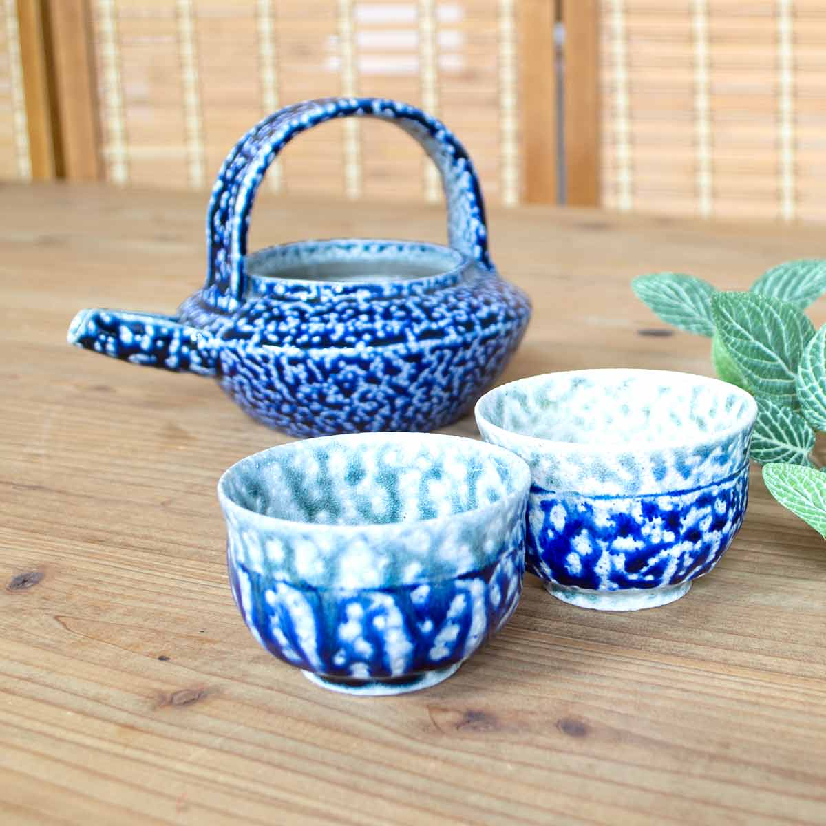 和雑貨 四季彩堂 オンラインショップ / 益子焼 塩釉ぐい呑み